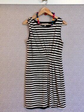 M LOFT Striped Dress